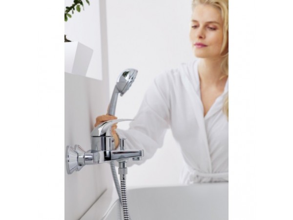 Смеситель для ванны с душевым гарнитуром Grohe BauCurve 2359926084