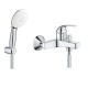 Смеситель для ванны с душевым гарнитуром Grohe BauCurve 2359926084
