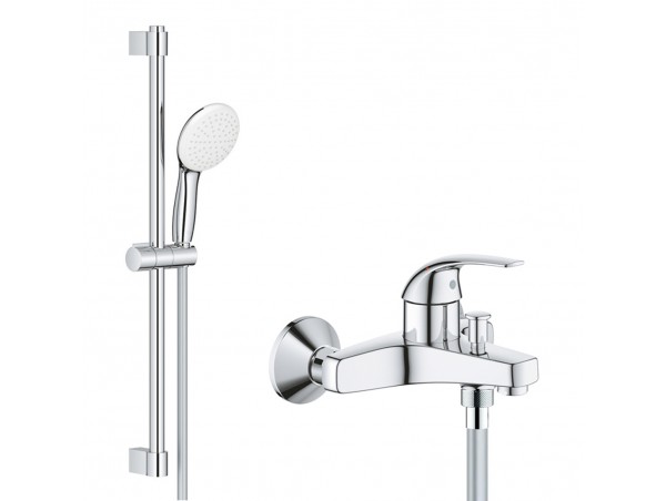 Смеситель для ванны с душевым гарнитуром Grohe BauCurve 2359927924