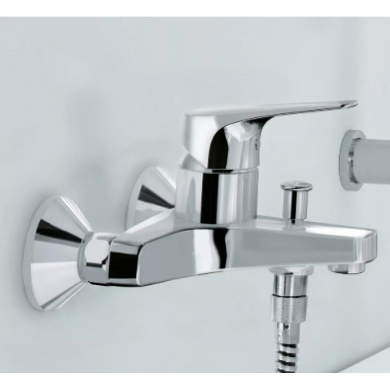Смеситель для ванны с изливом Grohe Bauflow 32811000