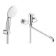 Смеситель для ванны с длинным изливом с душевым гарнитуром Grohe Eurosmart Cosmopolitan 3284727799 Смеситель для ванны с длинным изливом с душевым гарнитуром Grohe Eurosmart Cosmopolitan 3284727799