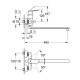 Смеситель для ванны с длинным изливом с душевым гарнитуром Grohe Eurosmart Cosmopolitan 3284727924 Смеситель для ванны с длинным изливом с душевым гарнитуром Grohe Eurosmart Cosmopolitan 3284727924