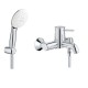 Смеситель для ванны с душевым гарнитуром Grohe BauClassic 3286527799 Смеситель для ванны с душевым гарнитуром Grohe BauClassic 3286527799
