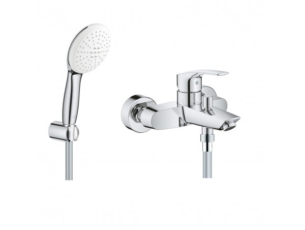 Смеситель для ванны с душевым гарнитуром Grohe Eurosmart 3330027799