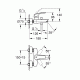 Смеситель для ванны с душевым гарнитуром Grohe Eurosmart 3330027924 Смеситель для ванны с душевым гарнитуром Grohe Eurosmart 3330027924