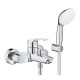 Смеситель для ванны с душевым гарнитуром Grohe Eurosmart 2021 33302003 Смеситель для ванны с душевым гарнитуром Grohe Eurosmart 2021 33302003