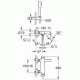 Смеситель для ванны с душевым гарнитуром Grohe Essence New 33628001