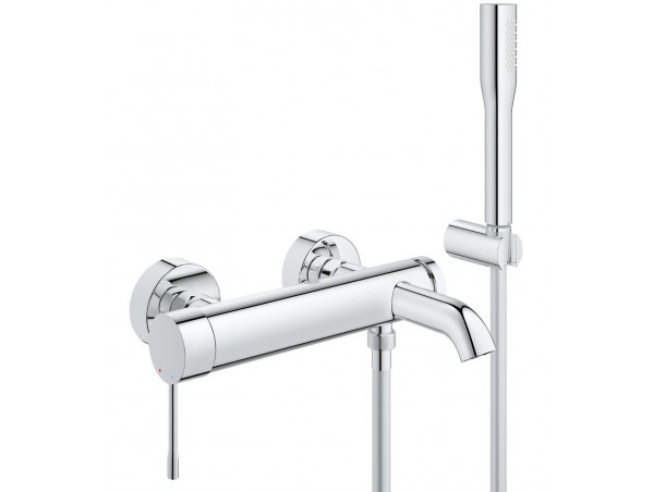 Смеситель для ванны с душевым гарнитуром Grohe Essence New 33628001