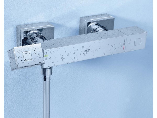 Термостат для душа с подключением шланга Grohe Grohtherm Cube 34488000 Термостат для душа с подключением шланга Grohe Grohtherm Cube 34488000