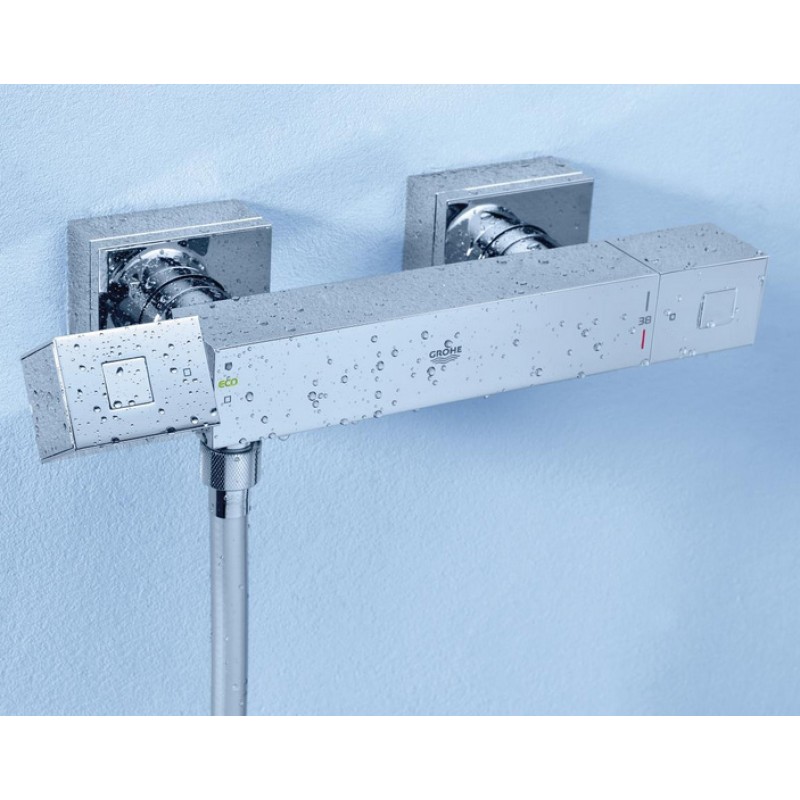 Термостат для душа с подключением шланга Grohe Grohtherm Cube 34488000