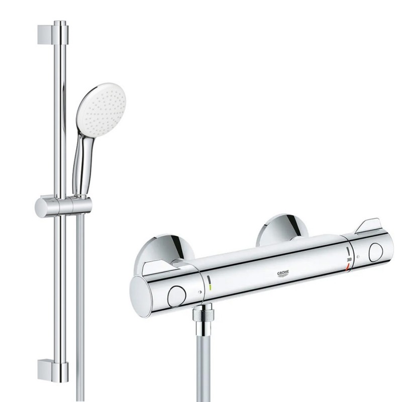 Термостат для душа с душевым гарнитуром Grohe Grohtherm 800 3455827924