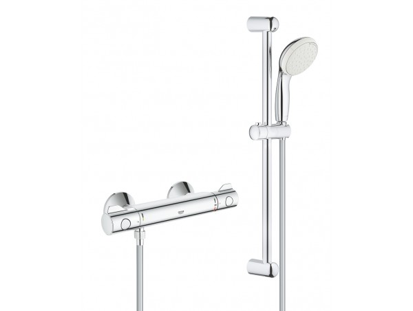Термостат для душа с душевым гарнитуром Grohe Grohtherm 800 34565001