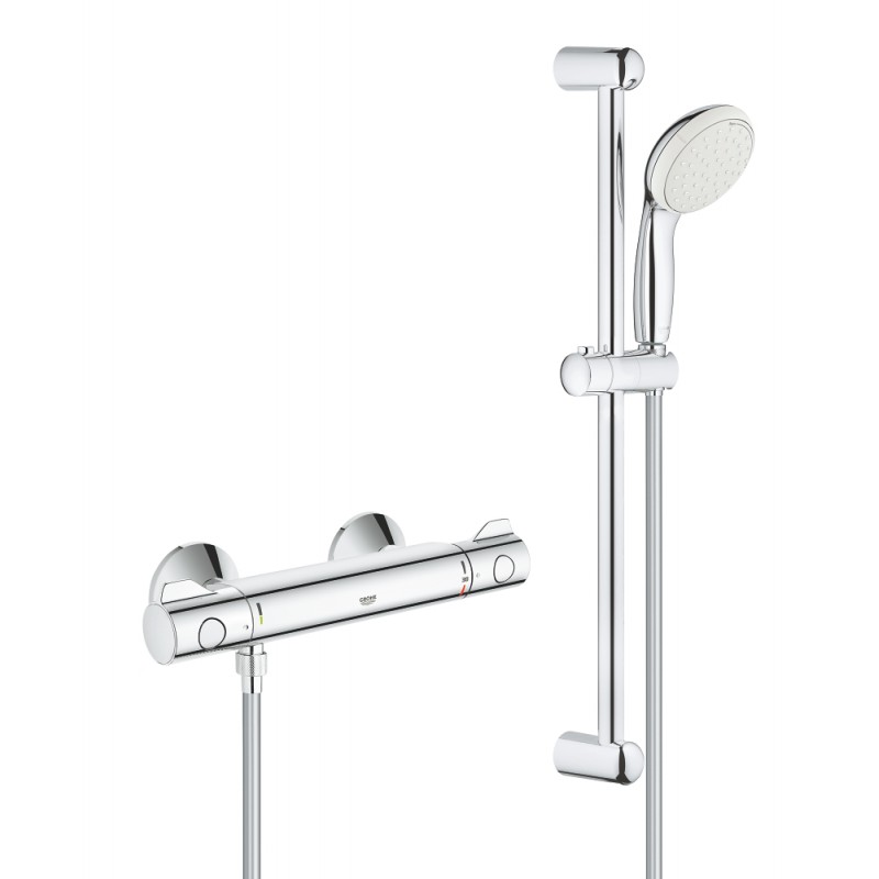 Термостат для душа с душевым гарнитуром Grohe Grohtherm 800 34565001 Термостат для душа с душевым гарнитуром Grohe Grohtherm 800 34565001