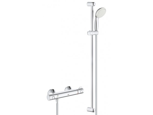 Термостат для душа с душевым гарнитуром Grohe Grohtherm 800 34566001