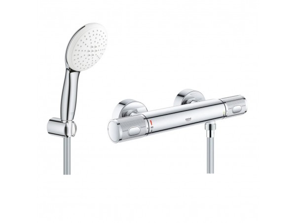 Термостат для душа с душевым гарнитуром Grohe Grohtherm 1000 Performance 3477627799