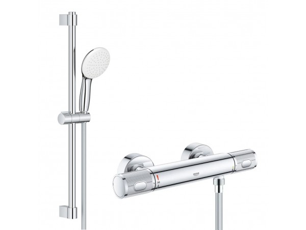 Термостат для душа с душевым гарнитуром Grohe Grohtherm 1000 Performance 3477627924