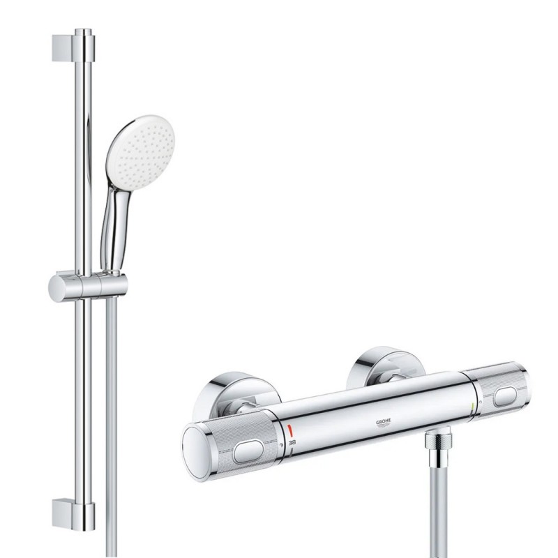 Термостат для душа с душевым гарнитуром Grohe Grohtherm 1000 Performance 3477627924