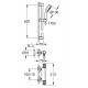 Термостат для душа с душевым гарнитуром Grohe Grohtherm 1000 Performance 34783000