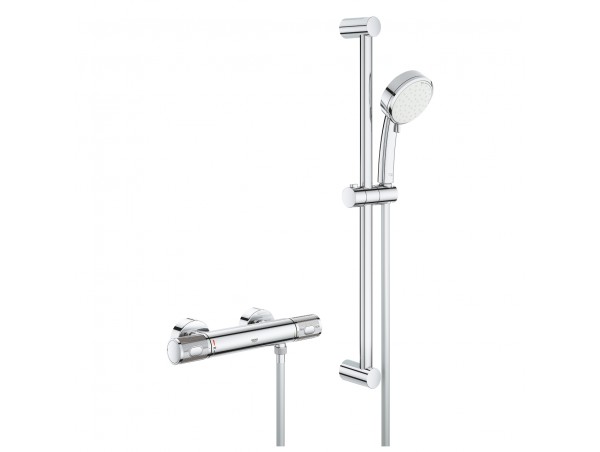 Термостат для душа с душевым гарнитуром Grohe Grohtherm 1000 Performance 34783000