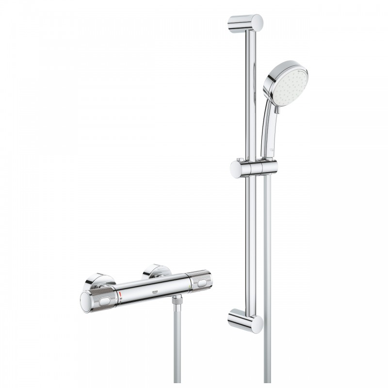 Термостат для душа с душевым гарнитуром Grohe Grohtherm 1000 Performance 34783000