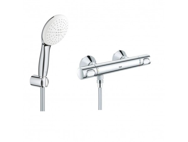 Термостат для душа с душевым гарнитуром Grohe Grohtherm 1000 3479327799