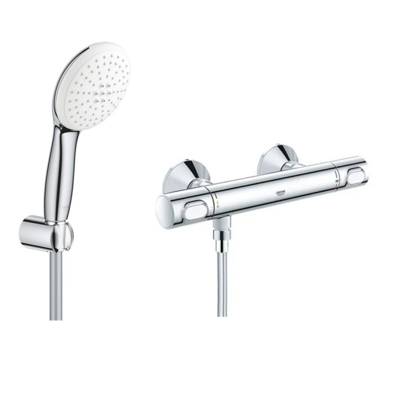 Термостат для душа с душевым гарнитуром Grohe Grohtherm 1000 3479327799