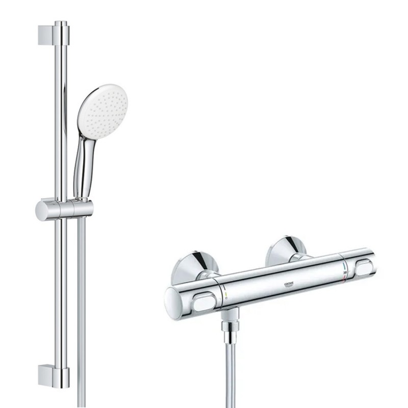Термостат для душа с душевым гарнитуром Grohe Grohtherm 1000 3479327924 Термостат для душа с душевым гарнитуром Grohe Grohtherm 1000 3479327924