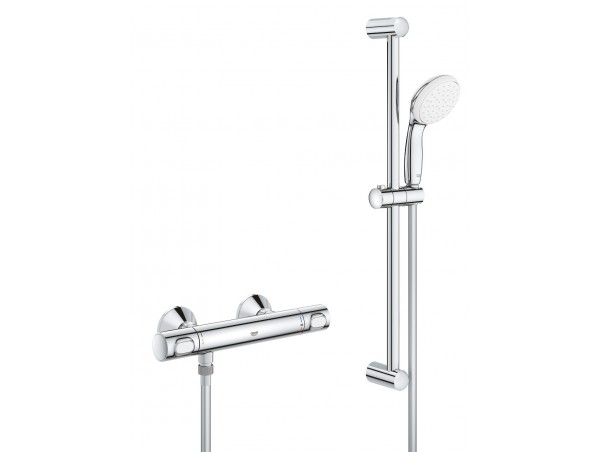 Термостат для душа с душевым гарнитуром Grohe Grohtherm 500 34796000