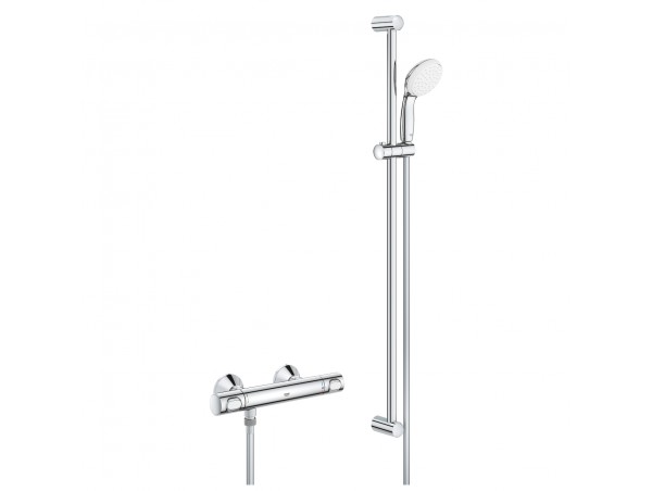 Термостат для душа с душевым гарнитуром Grohe Grohtherm 500 34797000