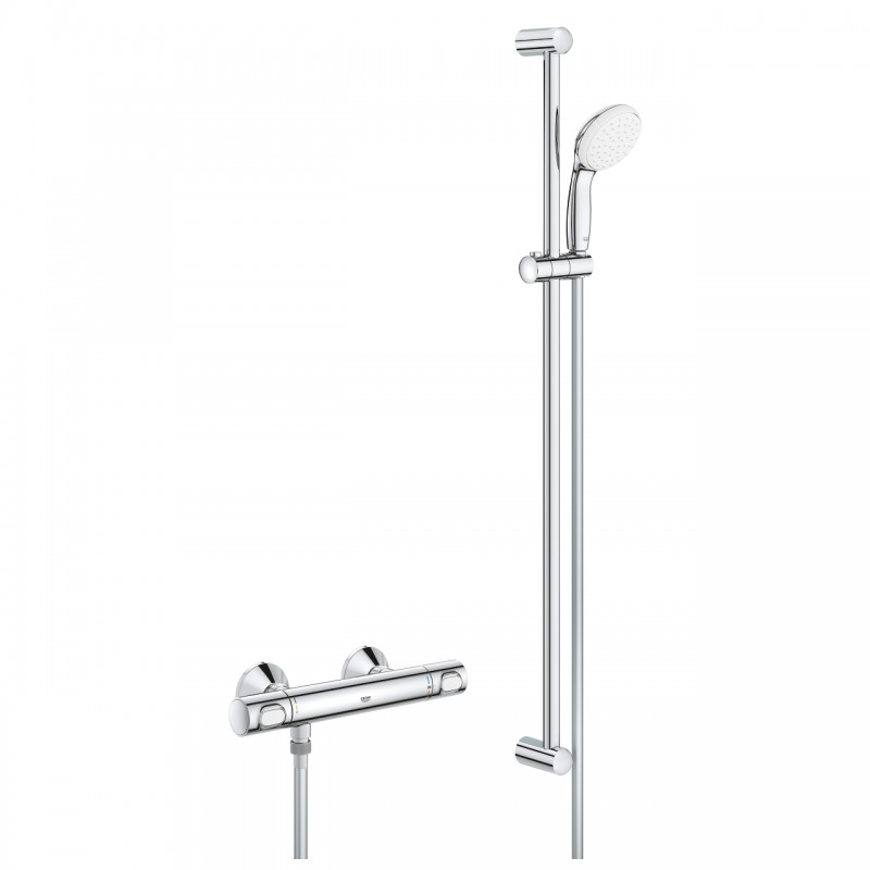 Термостат для душа с душевым гарнитуром Grohe Grohtherm 500 34797000