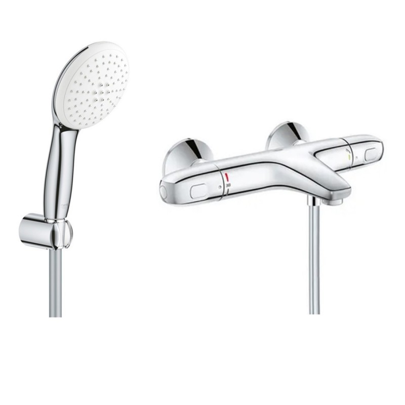 Термостат для ванны с душевым гарнитуром Grohe Grohtherm 1000 3415527799