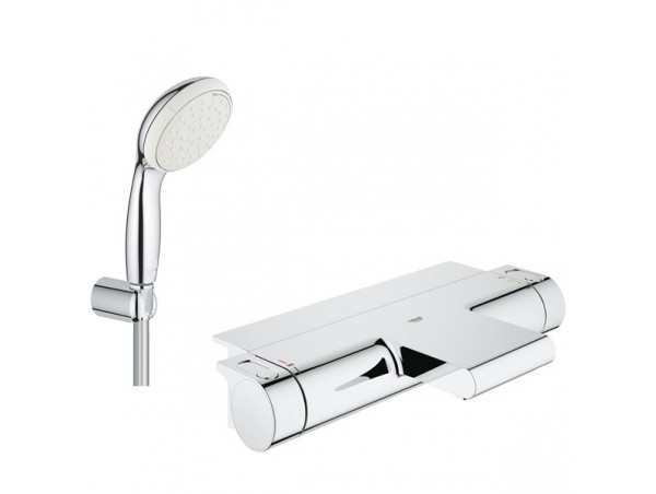 Термостат для ванны с душевым гарнитуром Grohe Grohtherm 2000 New 3446427799