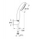 Термостат для ванны с душевым гарнитуром Grohe Grohtherm 2000 New 3446427799
