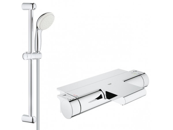 Термостат для ванны с душевым гарнитуром Grohe Grohtherm 2000 New 3446427924