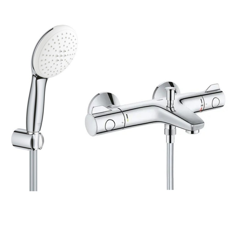 Термостат для ванны с душевым гарнитуром Grohe Grohtherm 800 3456727799