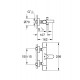 Термостат для ванны с душевым гарнитуром Grohe Grohtherm 1000 3476627924