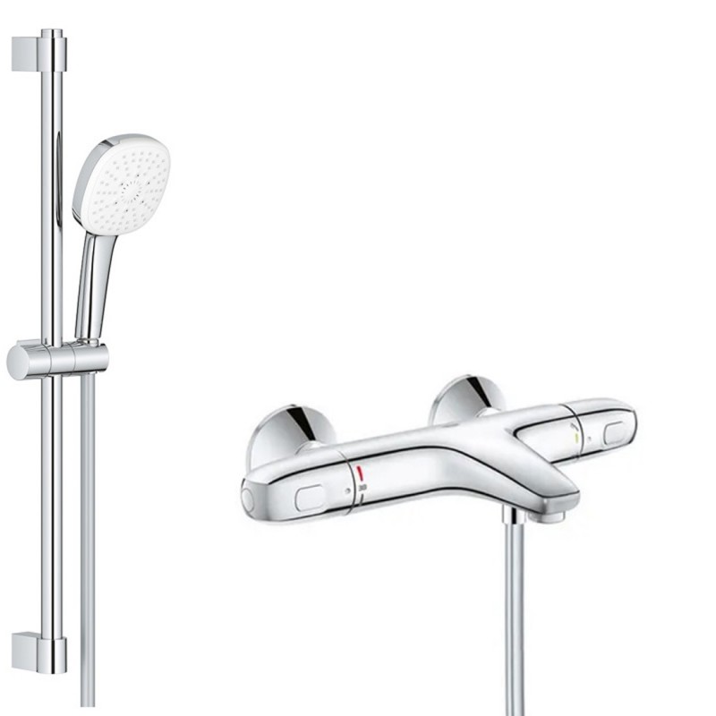 Термостат для ванны с душевым гарнитуром Grohe Grohtherm 1000 3481627579